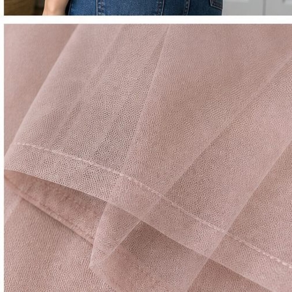 Blush Ruffle Blouse - Picture 6 of 6